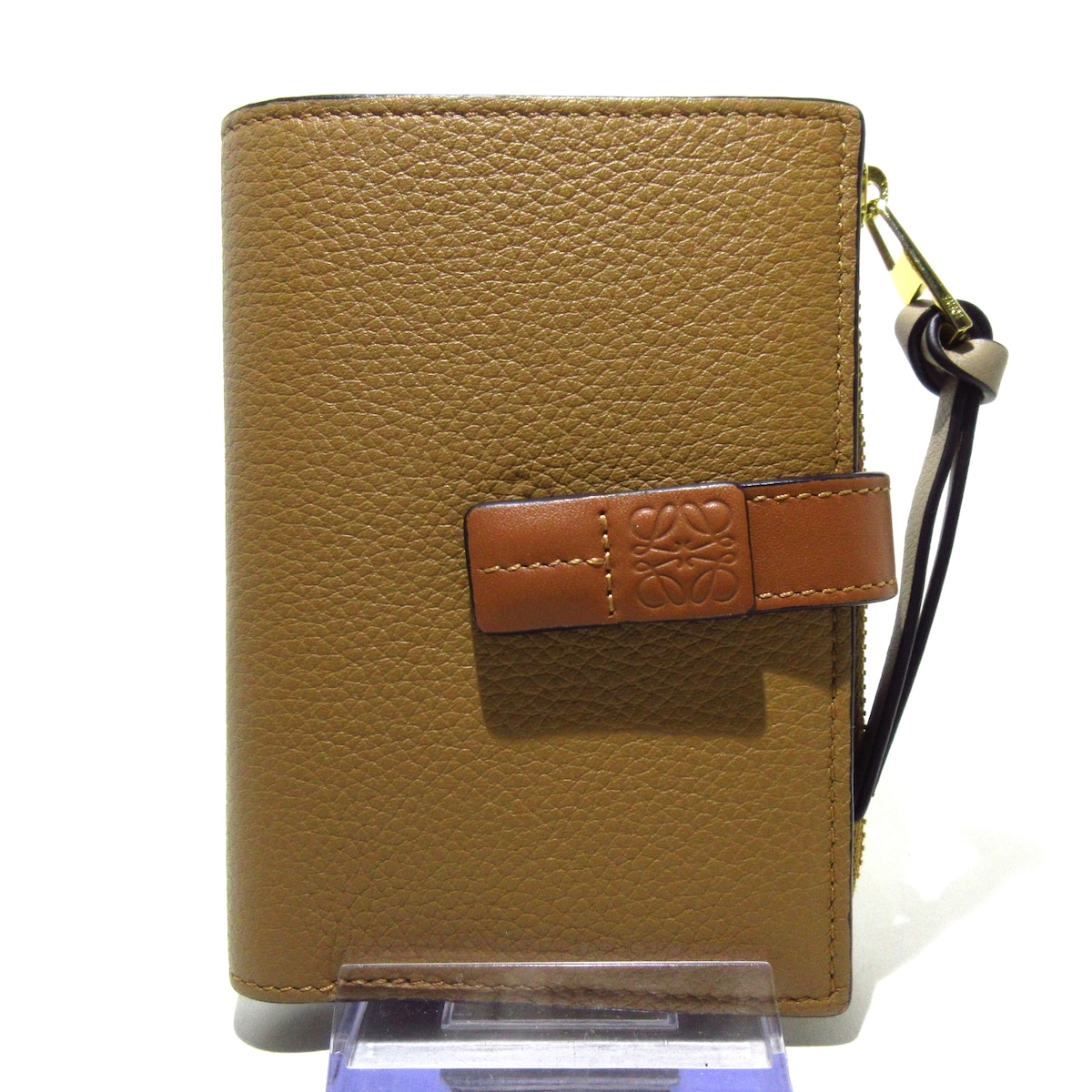 LOEWE ロエベ スリムジップバイフォールドウォレットアナグラム2つ折り財布