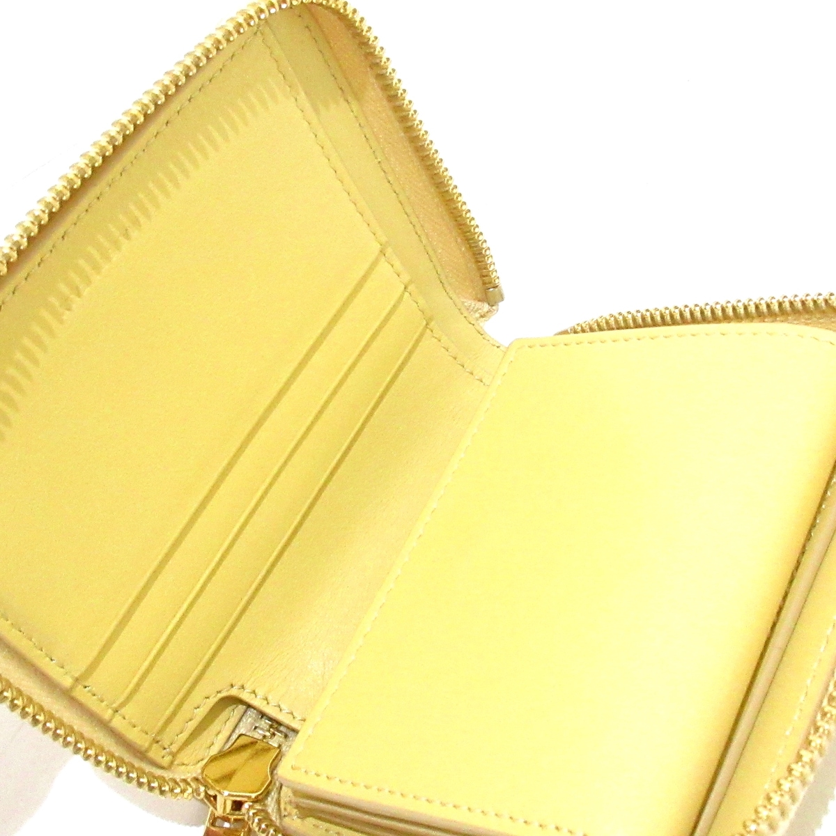 セリーヌ/2つ折り財布/スモール ジップウォレット/ポレン(ライト