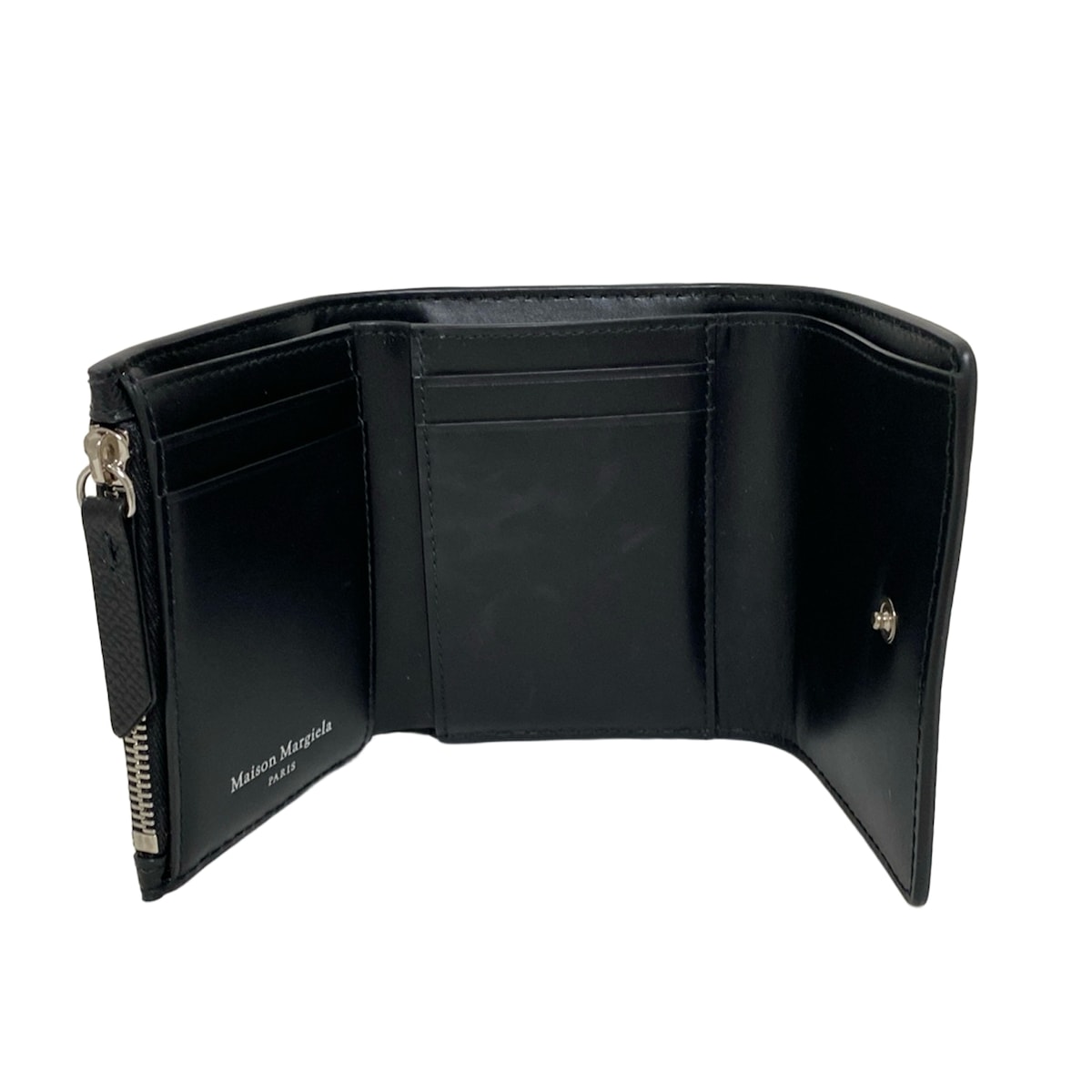 メゾンマルジェラ/3つ折り財布/黒/型番：SA3UI0017の買取実績【ブラン