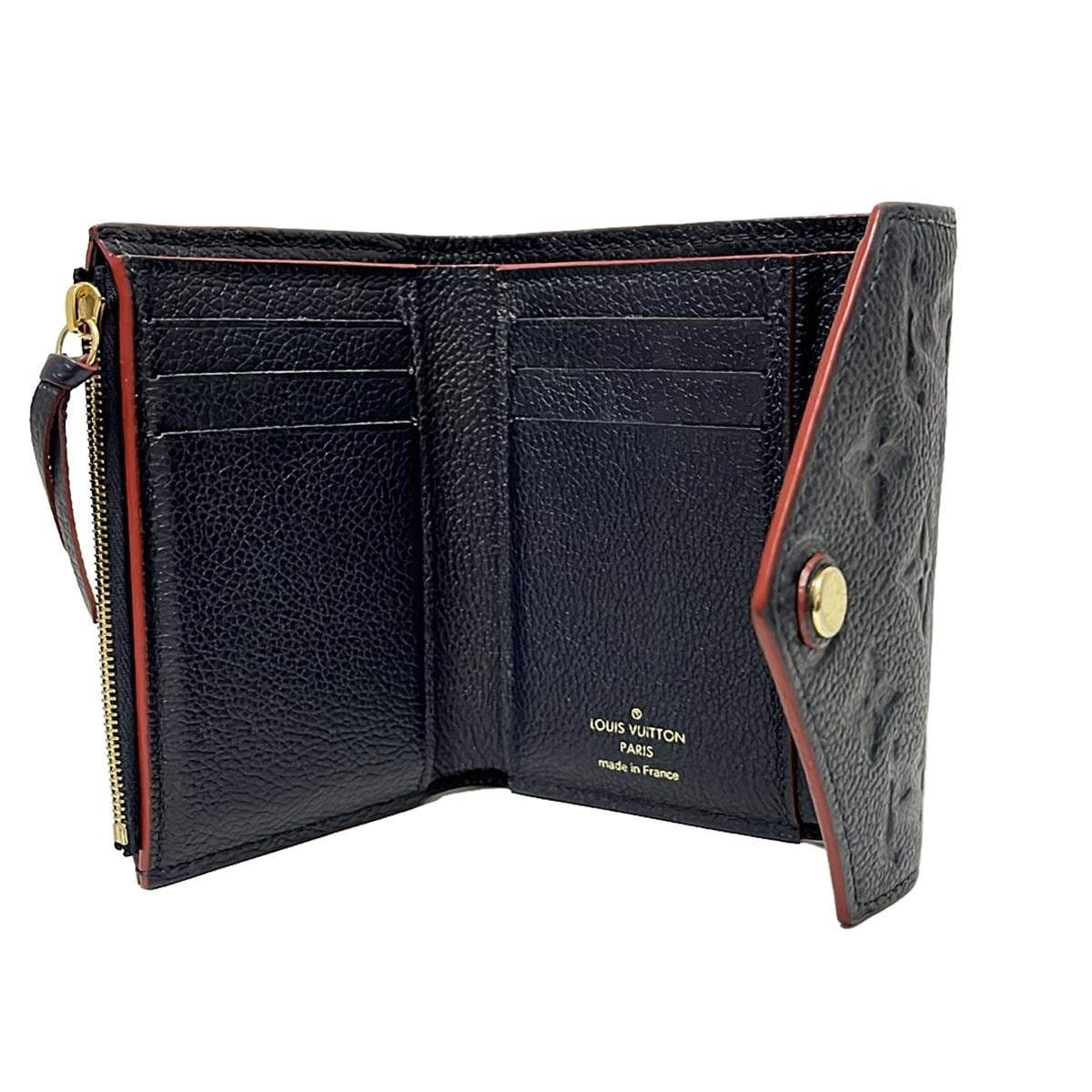 ルイヴィトン ヴィクトリーヌ アンプラント マリーヌ ネイビー 三