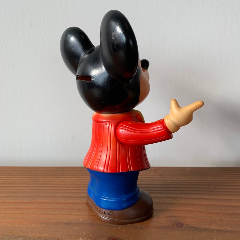 MICKEY MOUSE ミッキーマウス 貯金箱 WALTDISNEY PRODUCTIONS