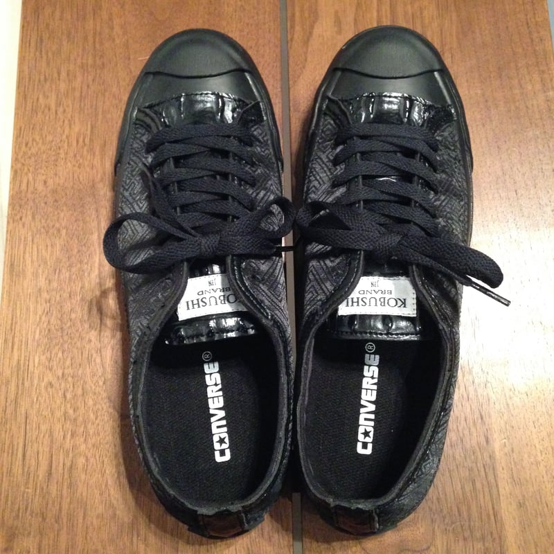 別注】 CONVERSE JACK PURCELL（BLACK/BLACK） REMAKE