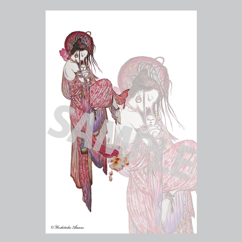 法華経画」ポストカードセット（5種） （4部までの注文はこちら