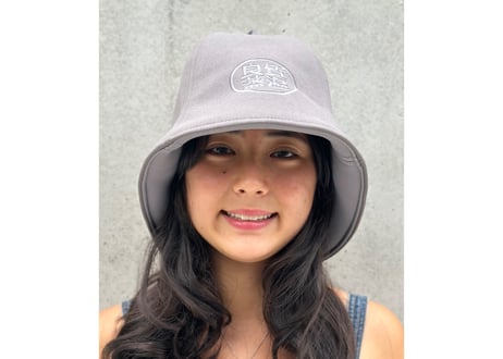 ベストサウナハット フェイクスエードマイクロファイバー ライトブルー