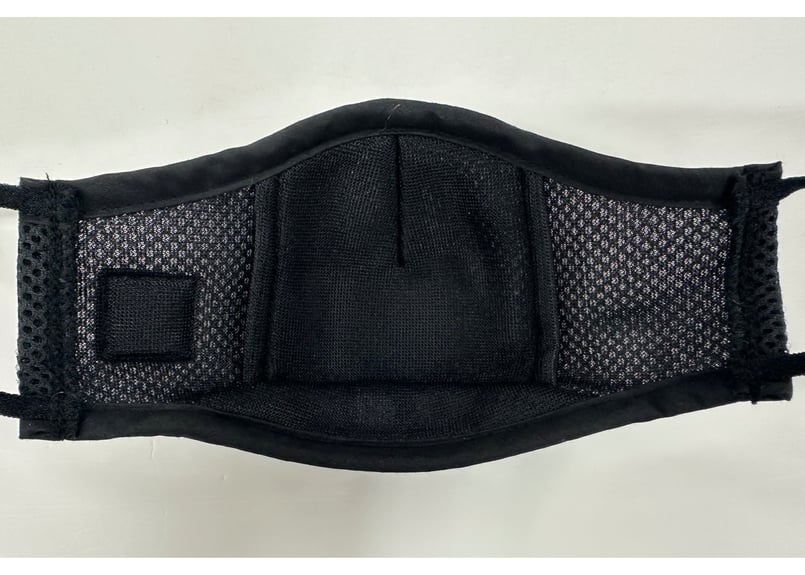 本気のサウナマスク 新黒ラベル ✓ブラック メッシュ素材 マスク