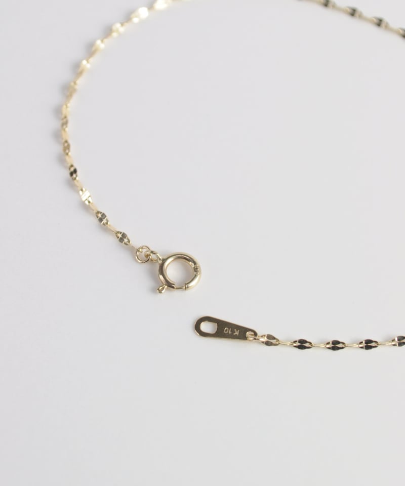 anq.】K10・ペタルチェーン ブレスレット | KU-CROISSANT 公式