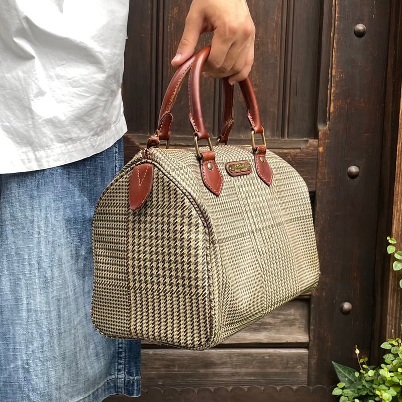 POLO RalphLauren ポロ ラルフローレン ボストンバッグ チェック