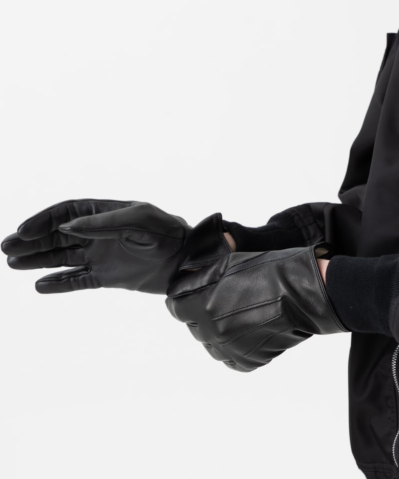 MB ULTIMATE FABRIC パーマネントレザーグローブ/シルクライ