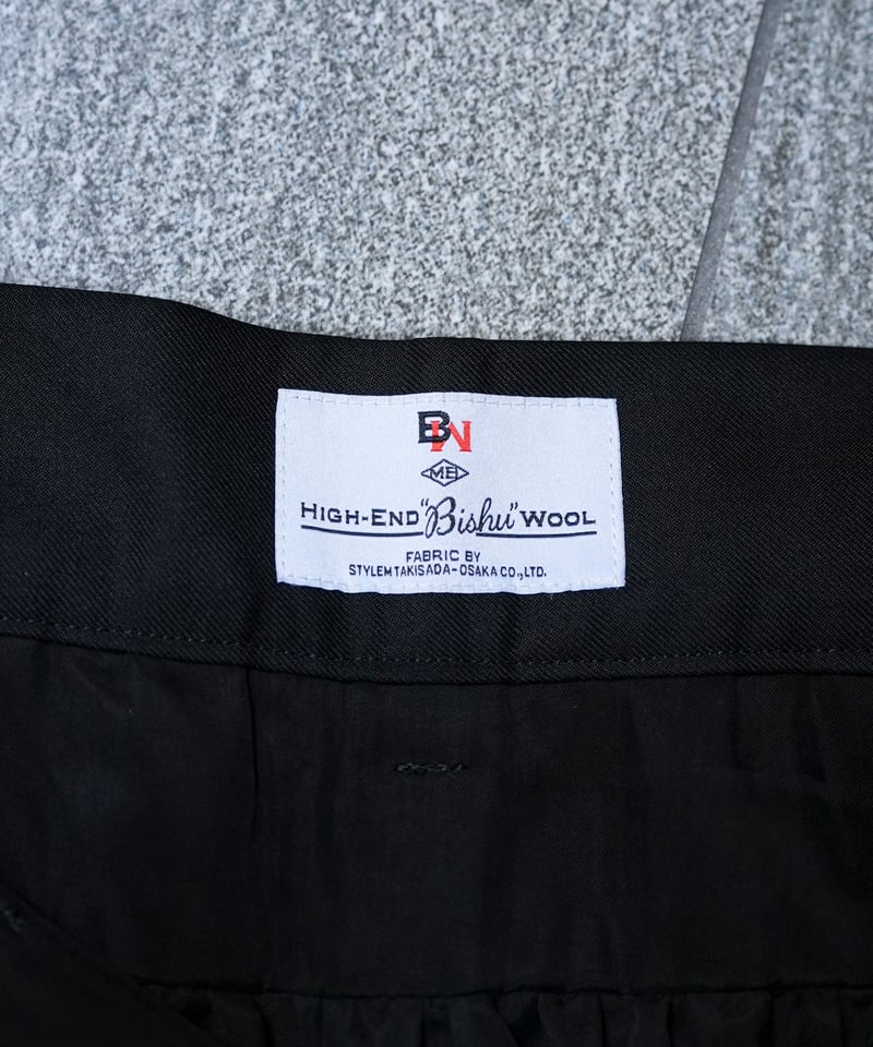 LINE限定ゲリラ販売】MB LIMITED ハイエンド尾州ウール サルエルパンツ