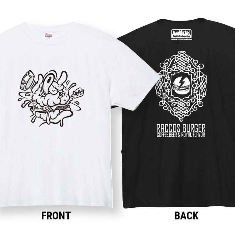 BRAHMAN RACCOS BURGERコラボTシャツ BRAHMAN、MONOEYES、片平里菜が