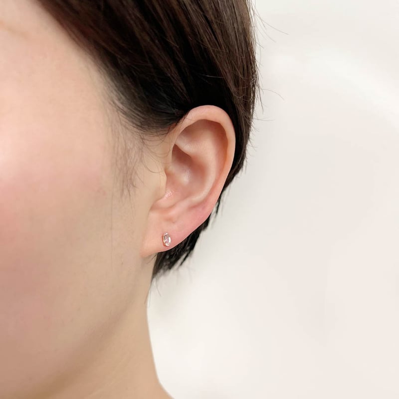 K18PG モルガナイト ピアス 137108160011 | VERITEOnline-Sh