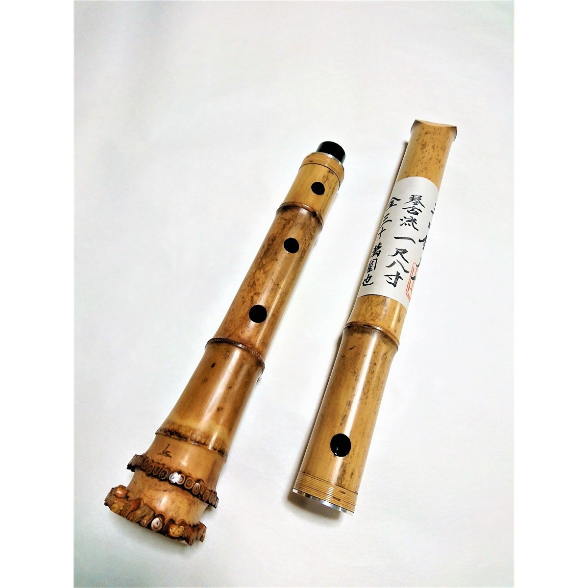 尺八 (しゃくはち） 玉山銘 真竹 琴古流 1尺8寸 Gyokuzan Shakuhachi