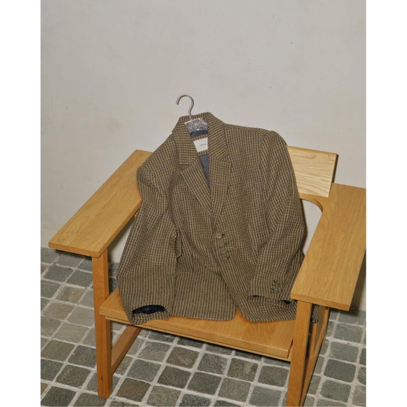 即納【TODAYFUL】Wool100% Check Jacket | selectshop