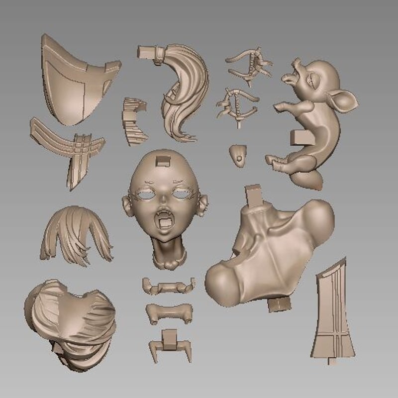 ビンテージtsukuda hobbyスーパガール 1/6ガレージキットフィギュア