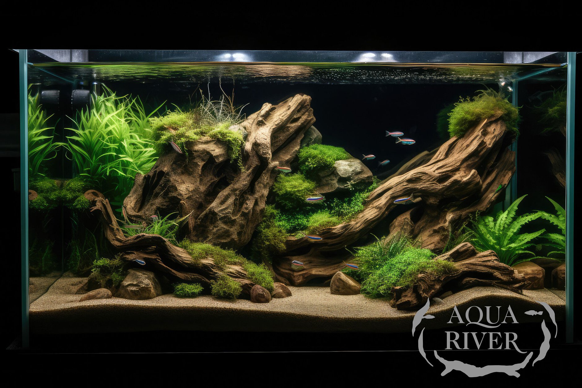 流木 アクアリウム レイアウト インテリア 60cm 60cm水槽用レイアウト