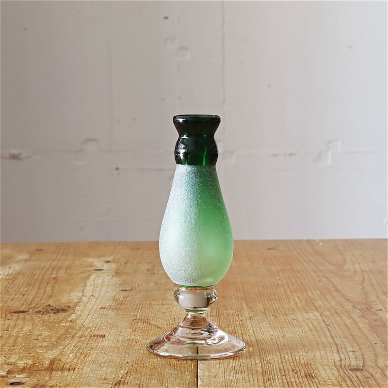 村松学 双耳花瓶 カンナカガラス 舩木倭帆 村松 学【カンナカガラス