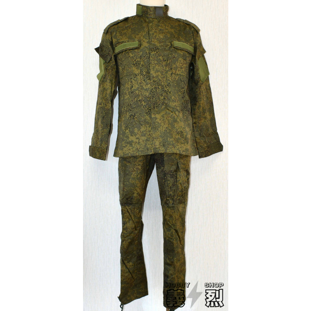 未使用 ロシア軍 北朝鮮軍 EMR迷彩服 上下セット サイズM プラント迷彩