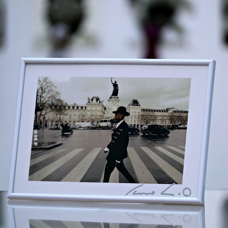 Police/ポリス3人の直筆サイン入り写真額縁 Police/ポリス3人の直筆