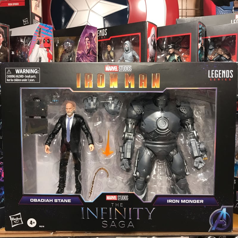 新品未開封！マーベルレジェンド オバディア・ステイン & アイアン