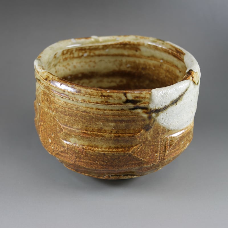 加藤光右衛門 美濃伊賀茶碗【茶道具／茶碗／桐箱入】 | 龍門堂