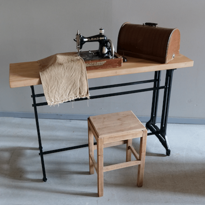 RICCAR レトロミシンテーブル ミシン台 作業台