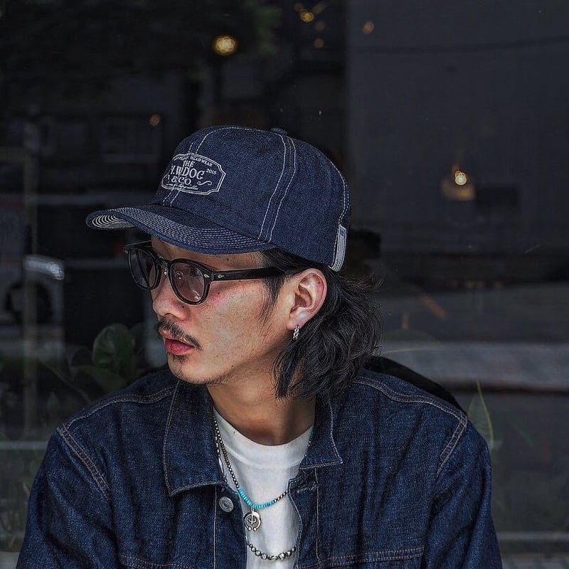 THE.H.W.DOG & CO. / TRUCKER CAP DENIM | CALIFO