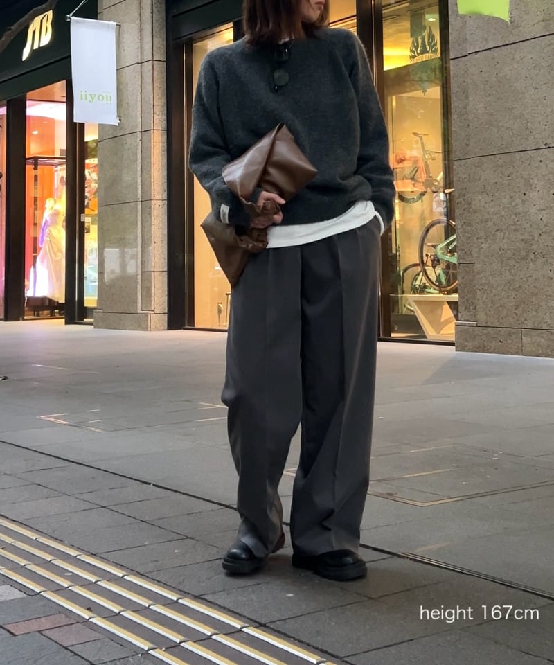 etre tokyo カシミヤニットビーニー グレー etre tokyo カシミヤニット