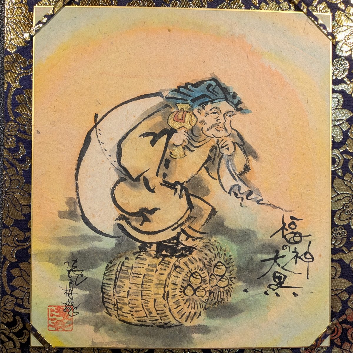 色紙タトウ】大黒天 | 伯舟庵 WEB ストア (JAPAN)