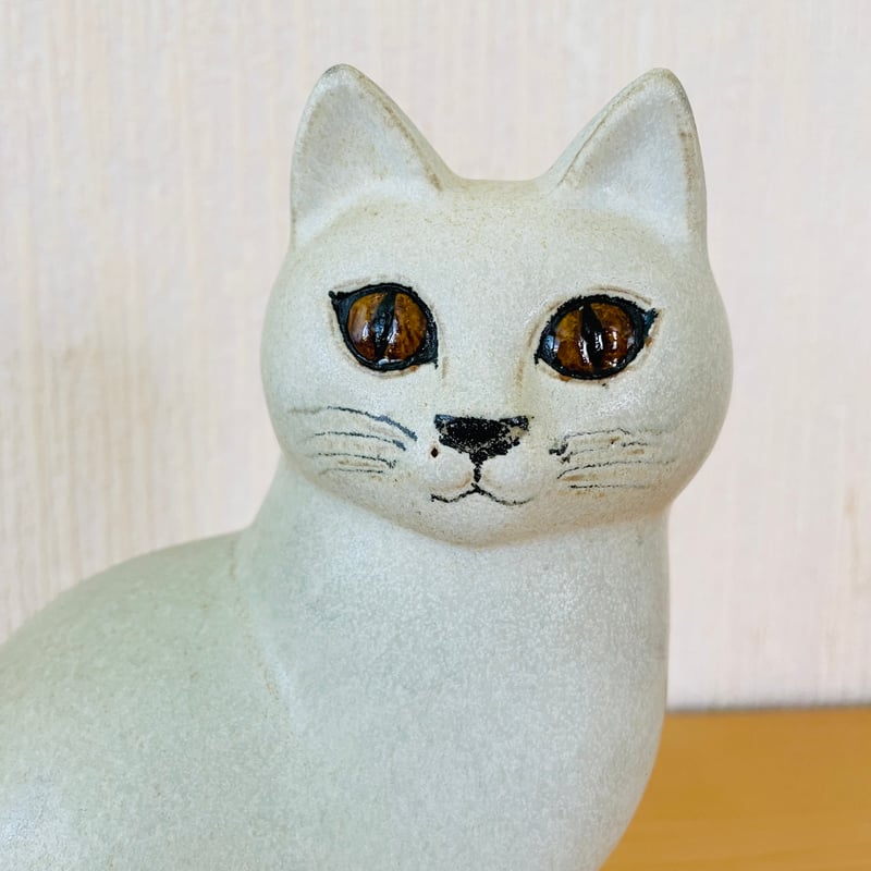 希少・特別仕様】 リサラーソン 陶板 ブルーアイ UNIK katt 猫 ネコ