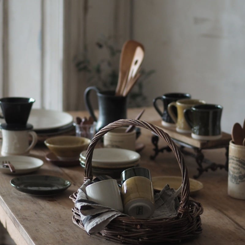 ゲリラ特価【黄瀬戸】 契窯 脇文直作 湯呑 ゲリラ特価【黄瀬戸】 契窯