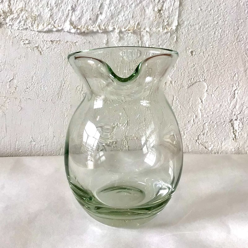 沖縄の琉球ガラス】 白鴉再生硝子器製作所 水差し | 沖縄のうつわ