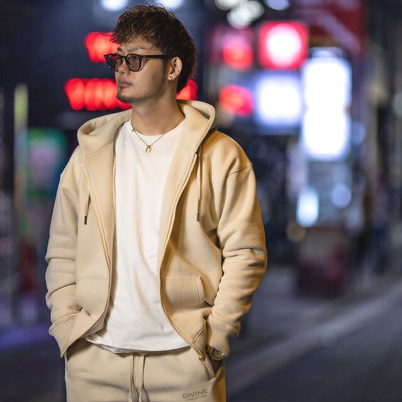 Zip】セットアップA/W_Ⅱ【ベージュ】mc.ver | DIVINE オンラインショップ