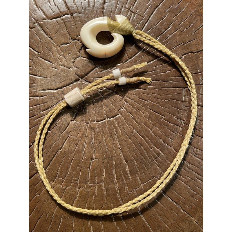 ボーンカービング セイウチ牙(海象牙) HOOK WA-331 | Ocean's Bone