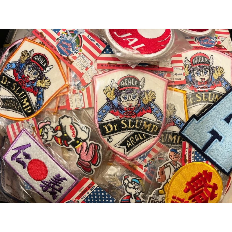 DEADSTOCK] アラレちゃん ワッペン | garden730