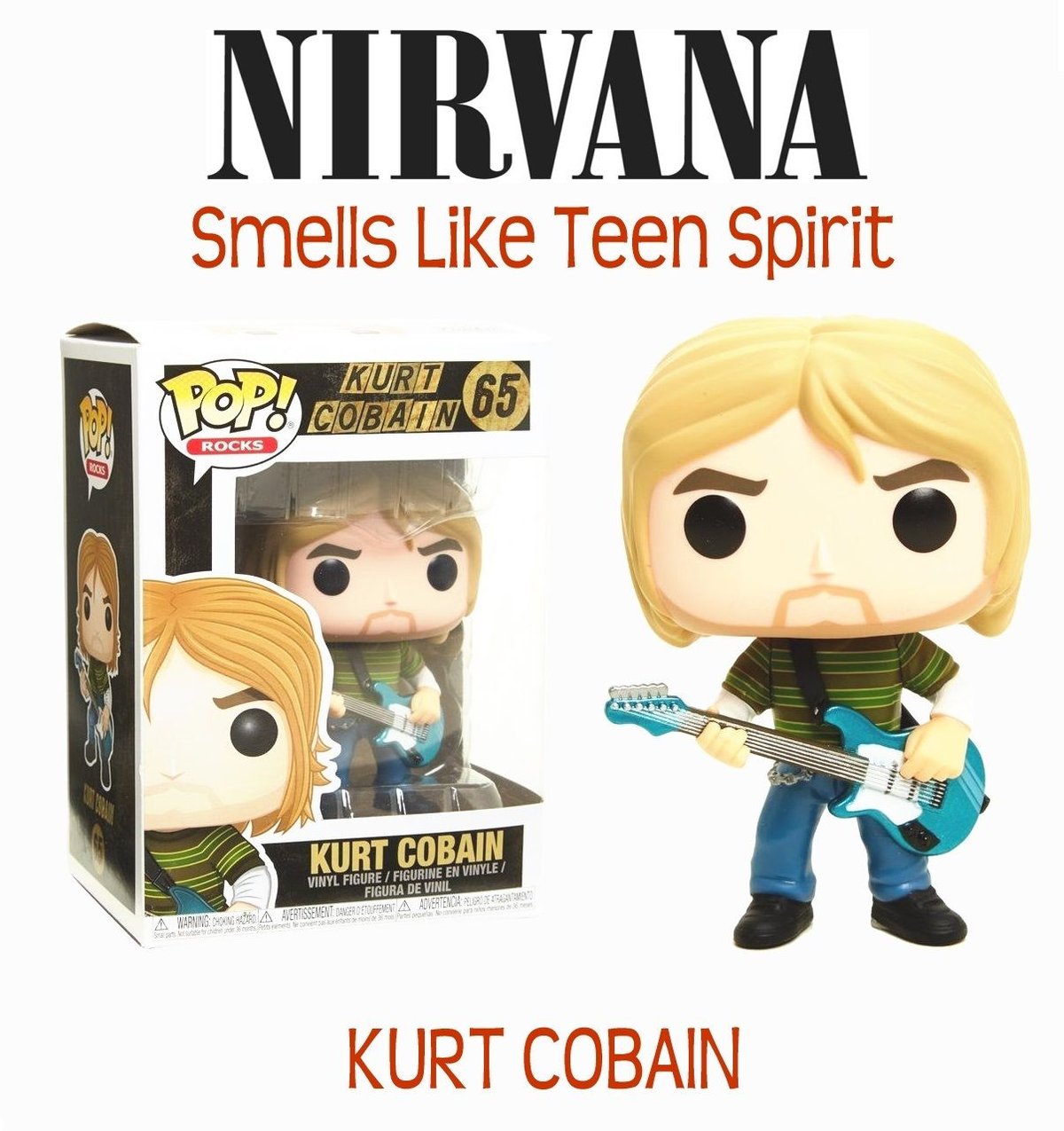 激レア Funko pop! Rocks Cobain カートコバーン 激レア Funko pop