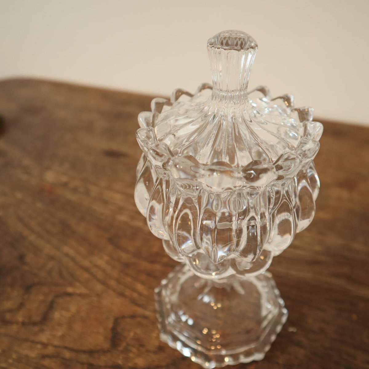 魔女の薬瓶 ヴィンテージ・エンポリベルデガラス ボンボニエール