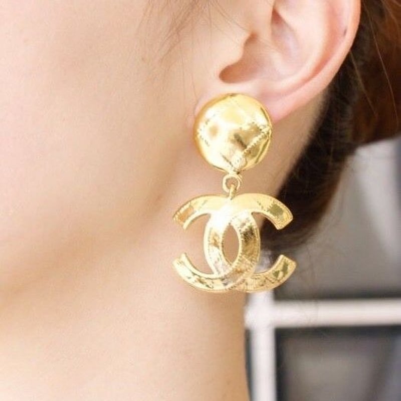 CHANELシャネル ココマーク イヤリング / ヴィンテージ・コスチューム
