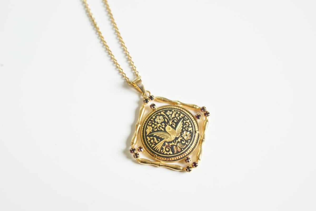 スペイン トレド Damasquinado(ダマスキナード) トレド大聖堂飾り皿