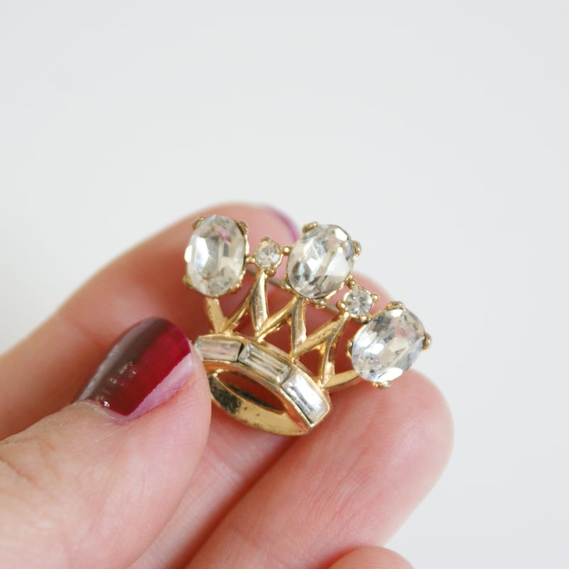 トリファリ trifari 王冠のブローチピン 【公式通販】