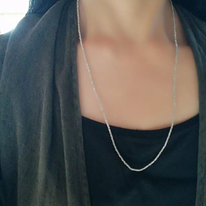 カレンシルバーネックレス60cm snc-92 | marsa*