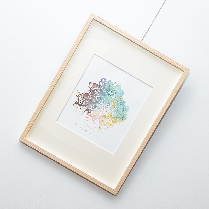 野村佳代 原画「雨の日も、晴れの日も」 | gallery So-Ra online shop