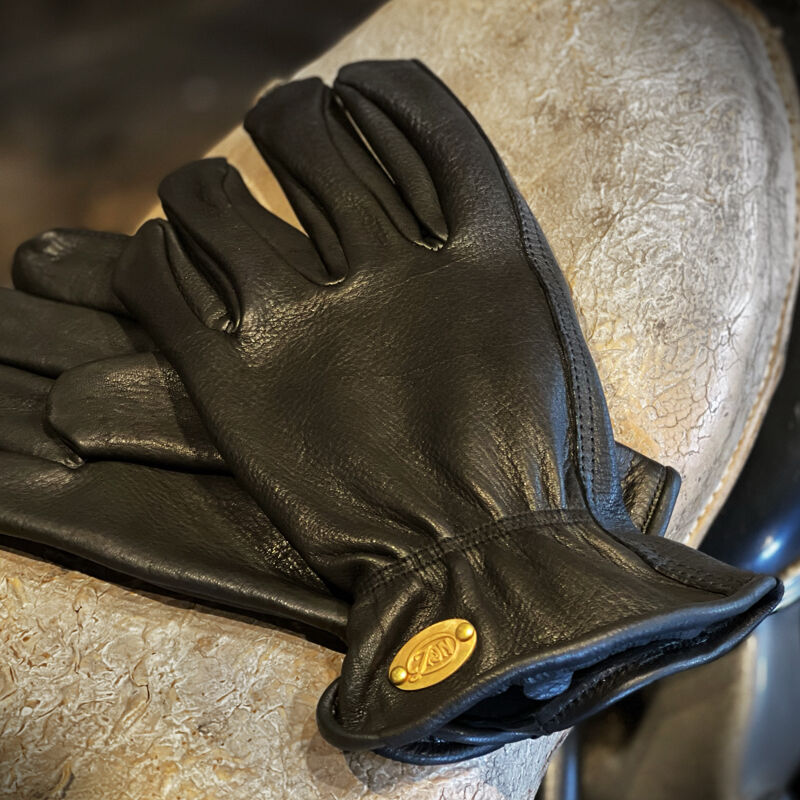 新品 タグ付き NEIGHBORHOOD 鹿革 レザーグローブ ブラック M 新品