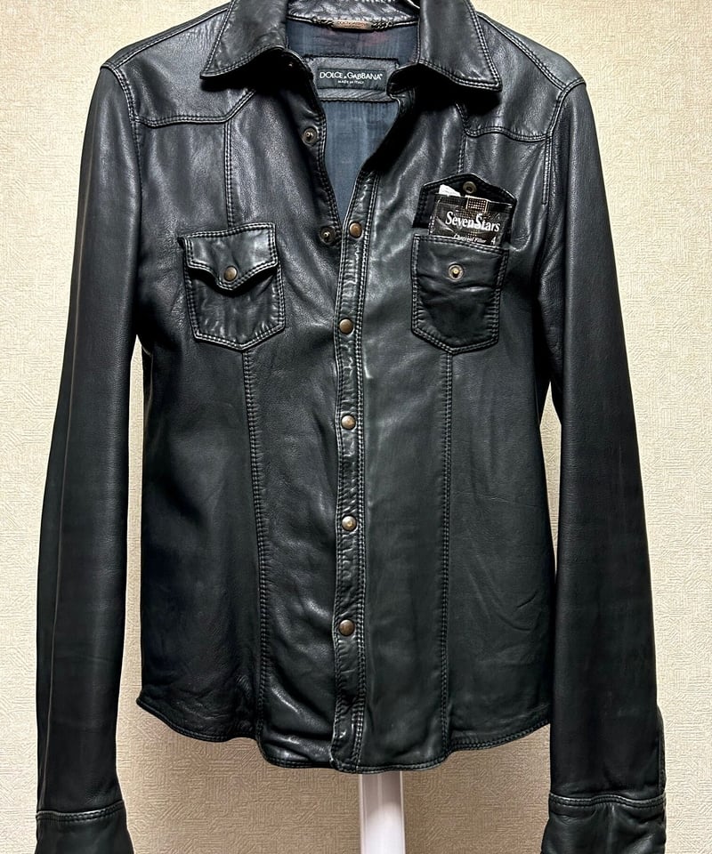 希少オールドITALY製D&G〉90年代後期モデルDOLCE & GABBANA LAMBL