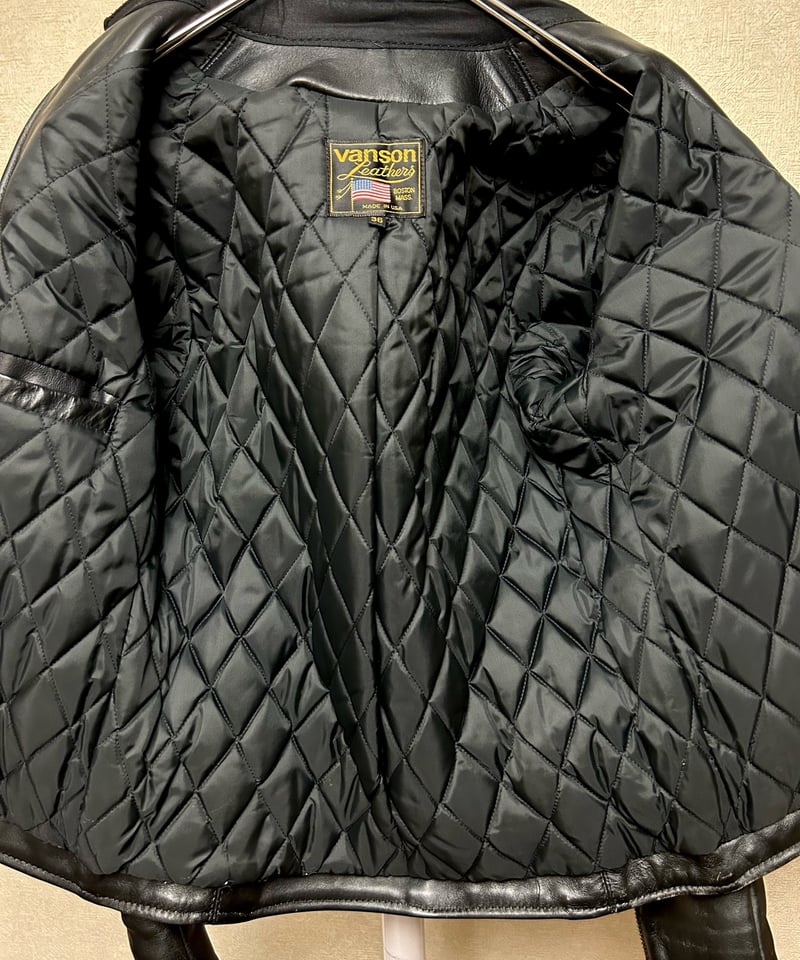 オールドモデルTALONジッパー王者vanson〉オールドモデルU.S.A.製TALON