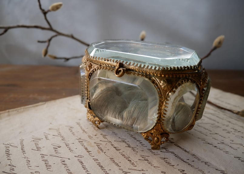 フランス アンティーク ジュエリーボックス