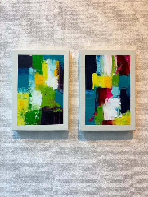 絵画 入江一子 あねもね 静物画 油絵 油彩 SM号 直筆 サイン入り 2025