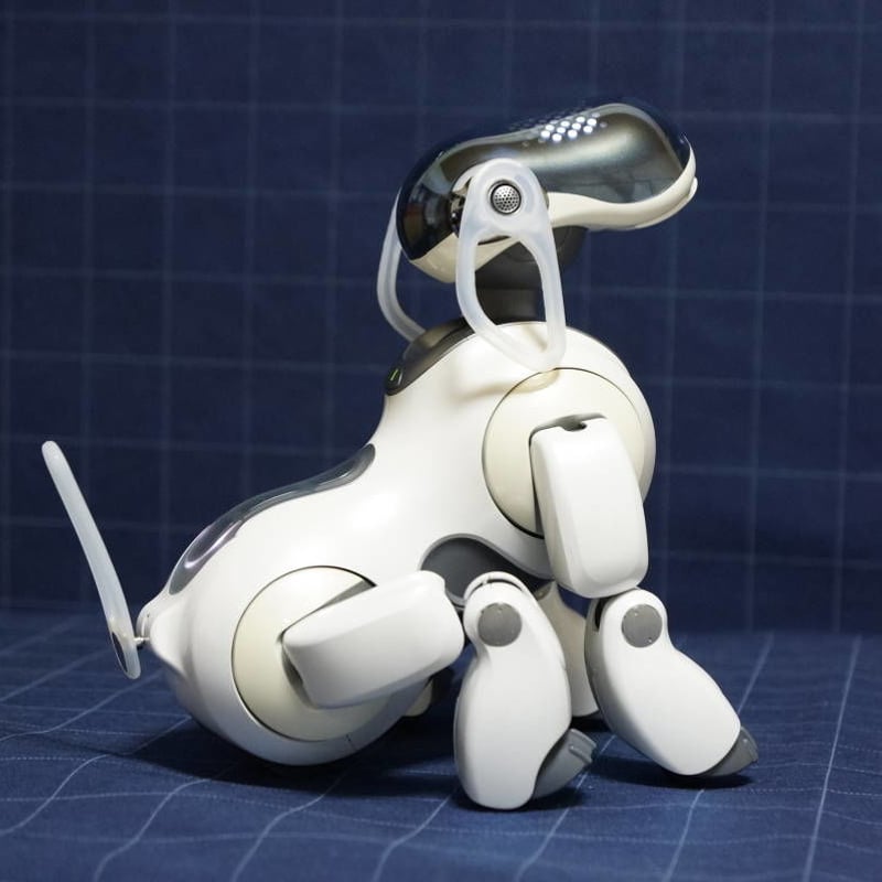 バッテリー交換済み]SONY アイボ AIBO ERS-7 パールホワイト マインド2