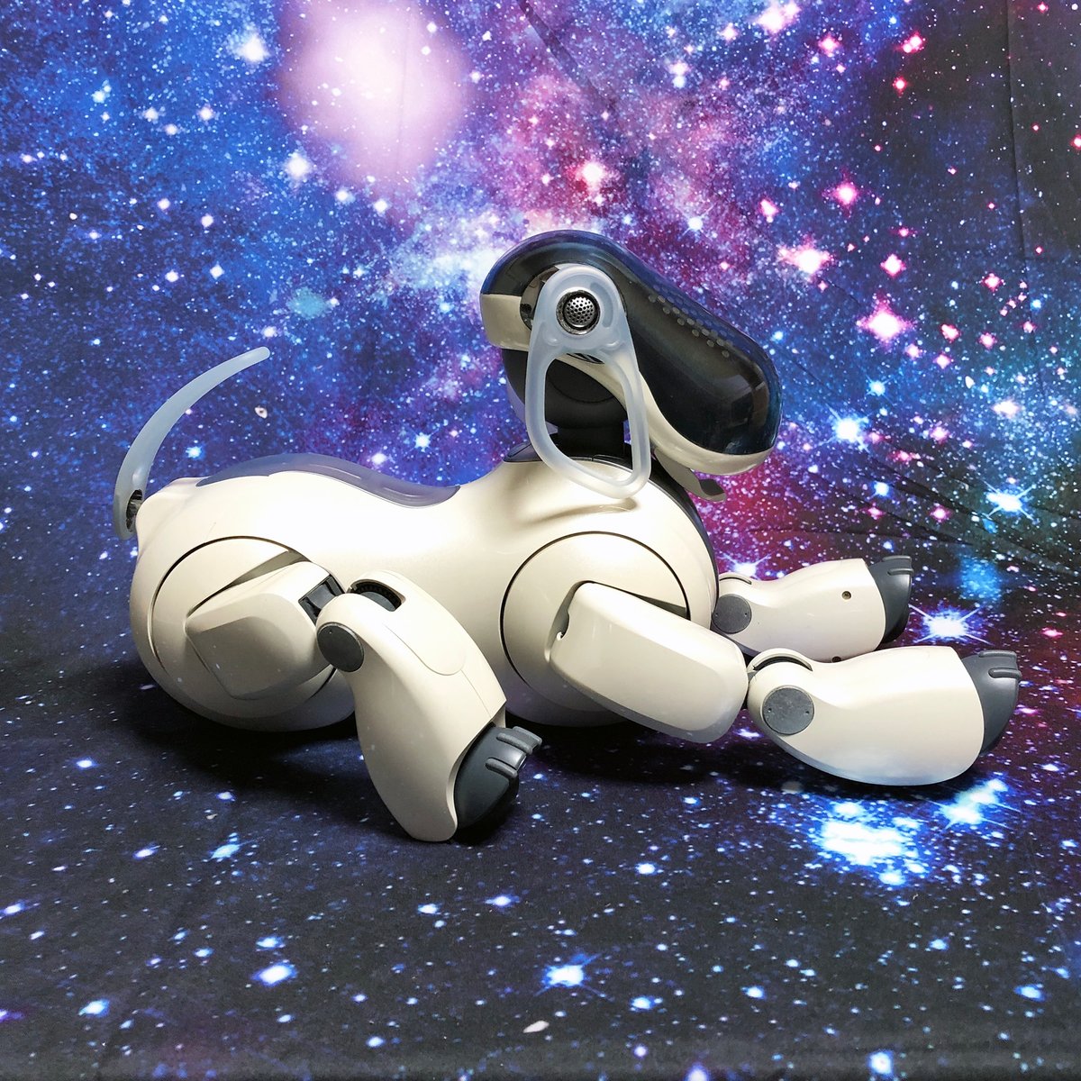 SONY ERS-7 AIBO ホワイト 純正しっぽのシリコンカバー SONY ERS-7