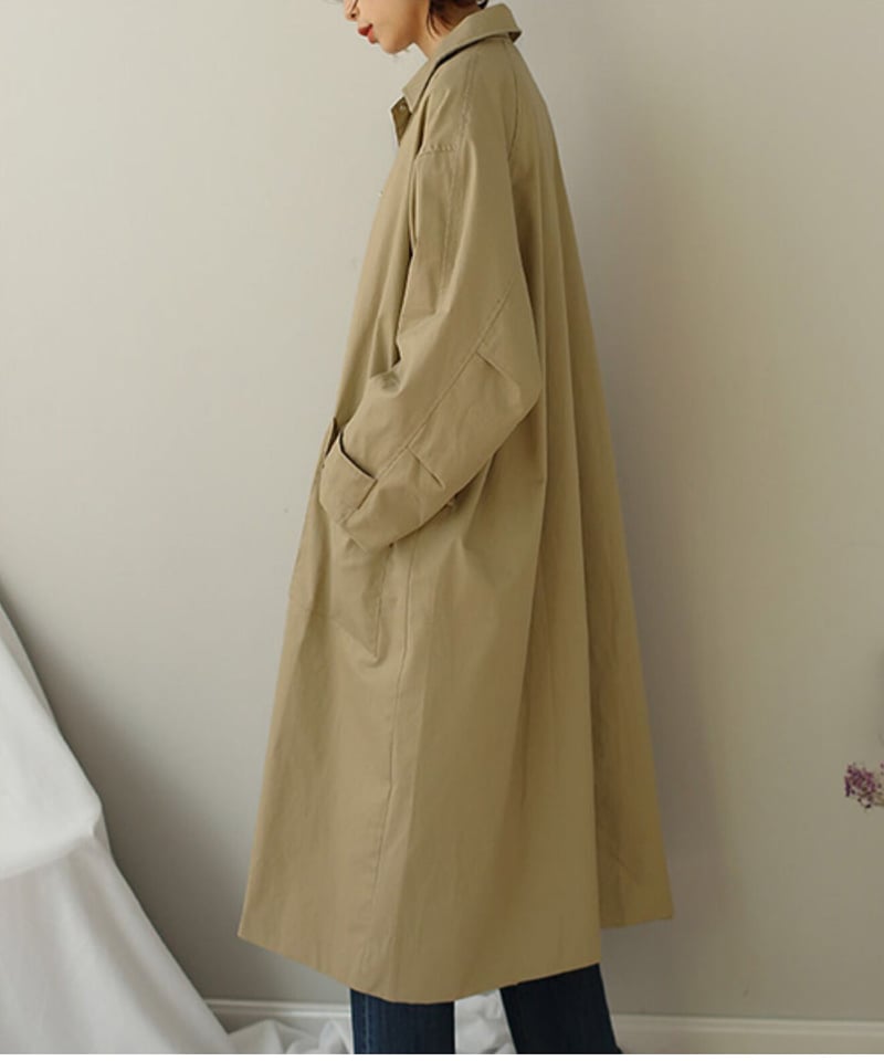予約販売】 オーバーサイズ ステンカラーコート | KISHIKA