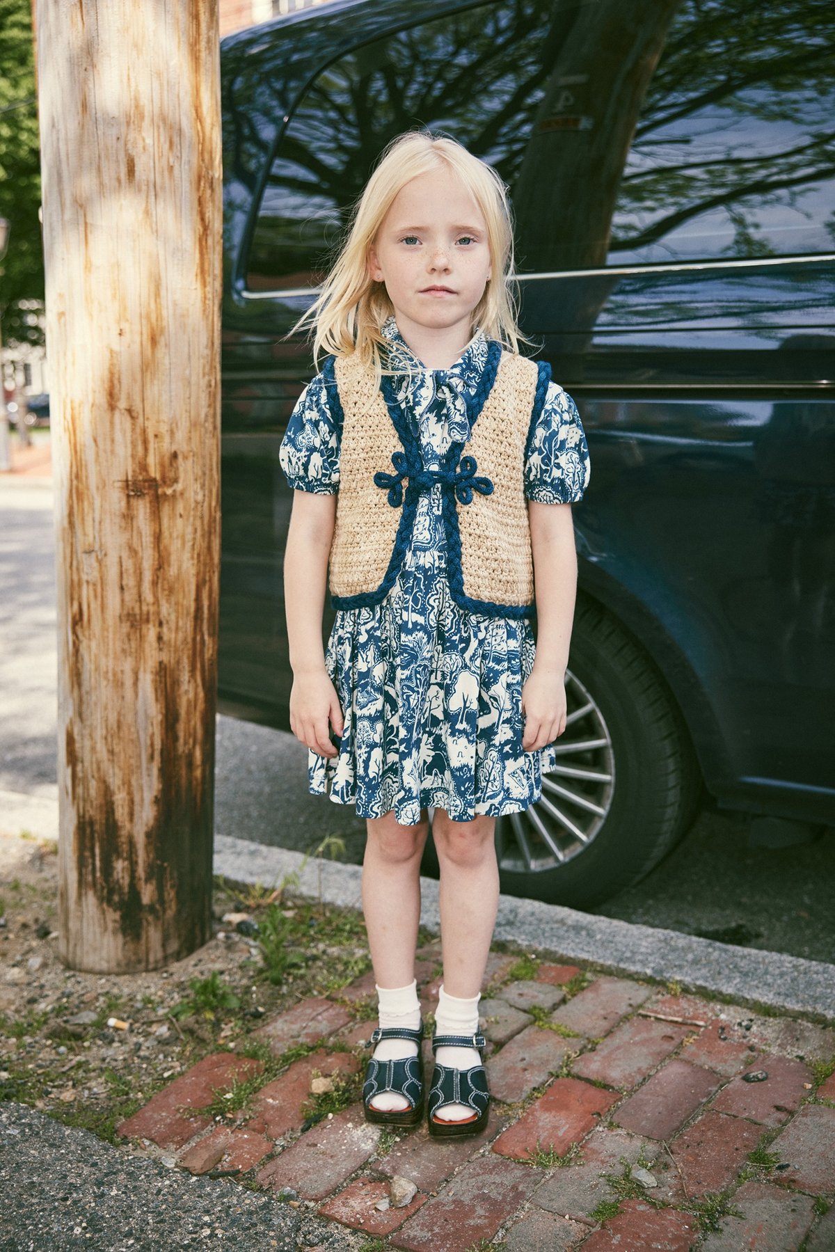 misha and puff スカウト半袖3Y